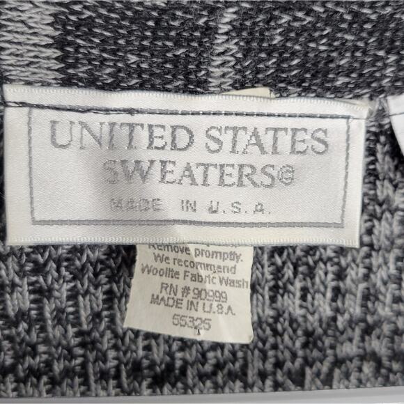 VTG United States Sweaters Duster Cardigan, sz Medium - Picture 5 of 7